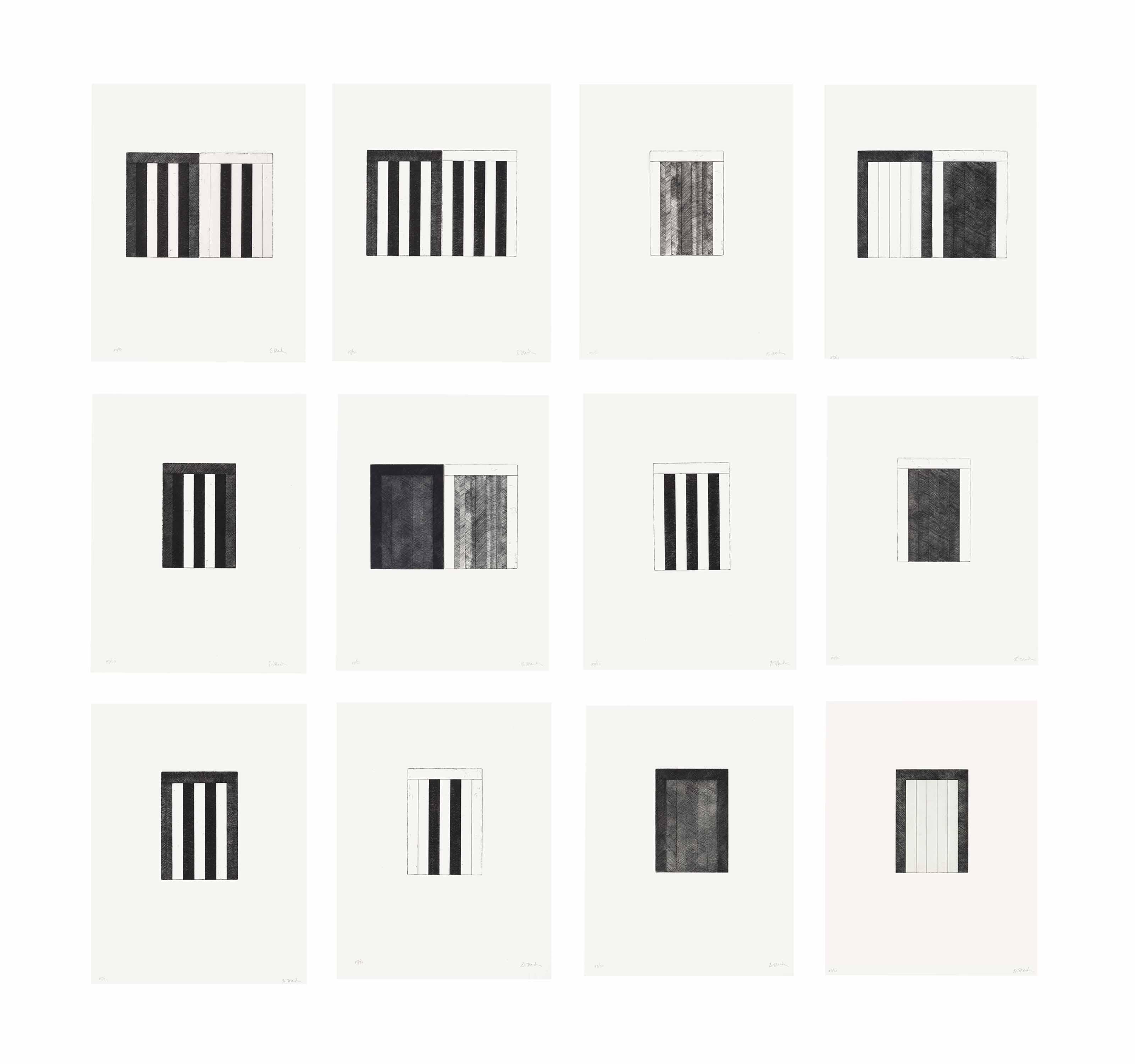 Brice Marden - 12 Views for Caroline Tatyana