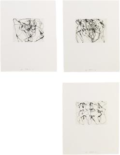 Brice Marden - After Botticelli: 1-5