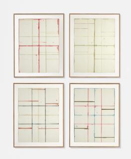 Brice Marden - Basel Drawings (Window Studies No. 1, 2, 4, 5)