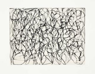 Brice Marden - Cold Mountain Series, Zen Studies: one plate (Lewison 43/2)
