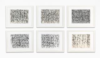 Brice Marden - Cold Mountain Series, Zen Study 1-6