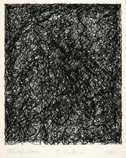Brice Marden - Etching for Obama