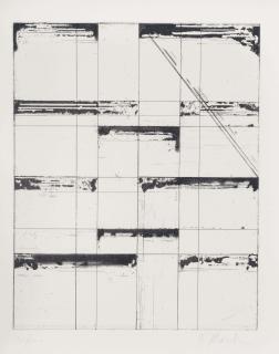 Brice Marden - Etching for Parkett (Parkett 7)
