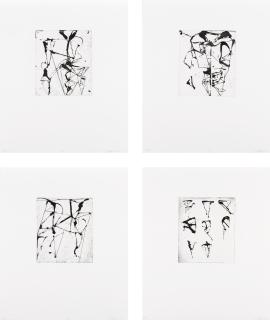 Brice Marden - Etchings To Rexroth (L. 40)