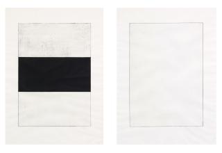 Brice  Marden - FIVE PLATES: two plates (Lewison 23)