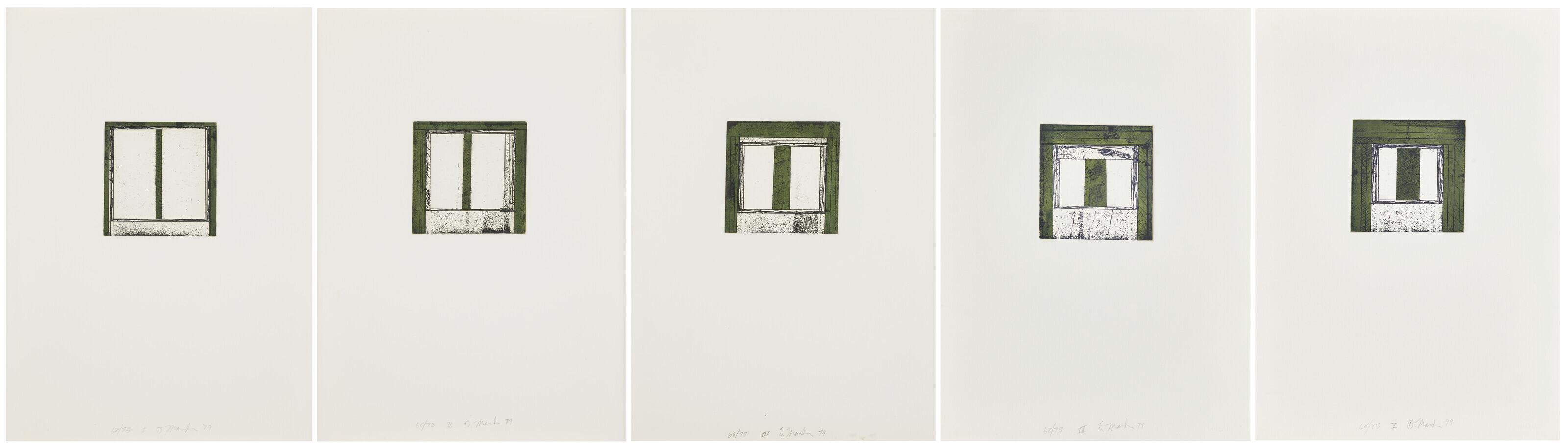 Brice Marden - Focus I-V