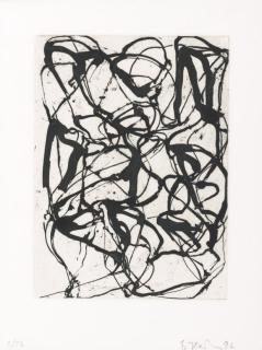 Brice Marden - Han Shan Exit: one plate