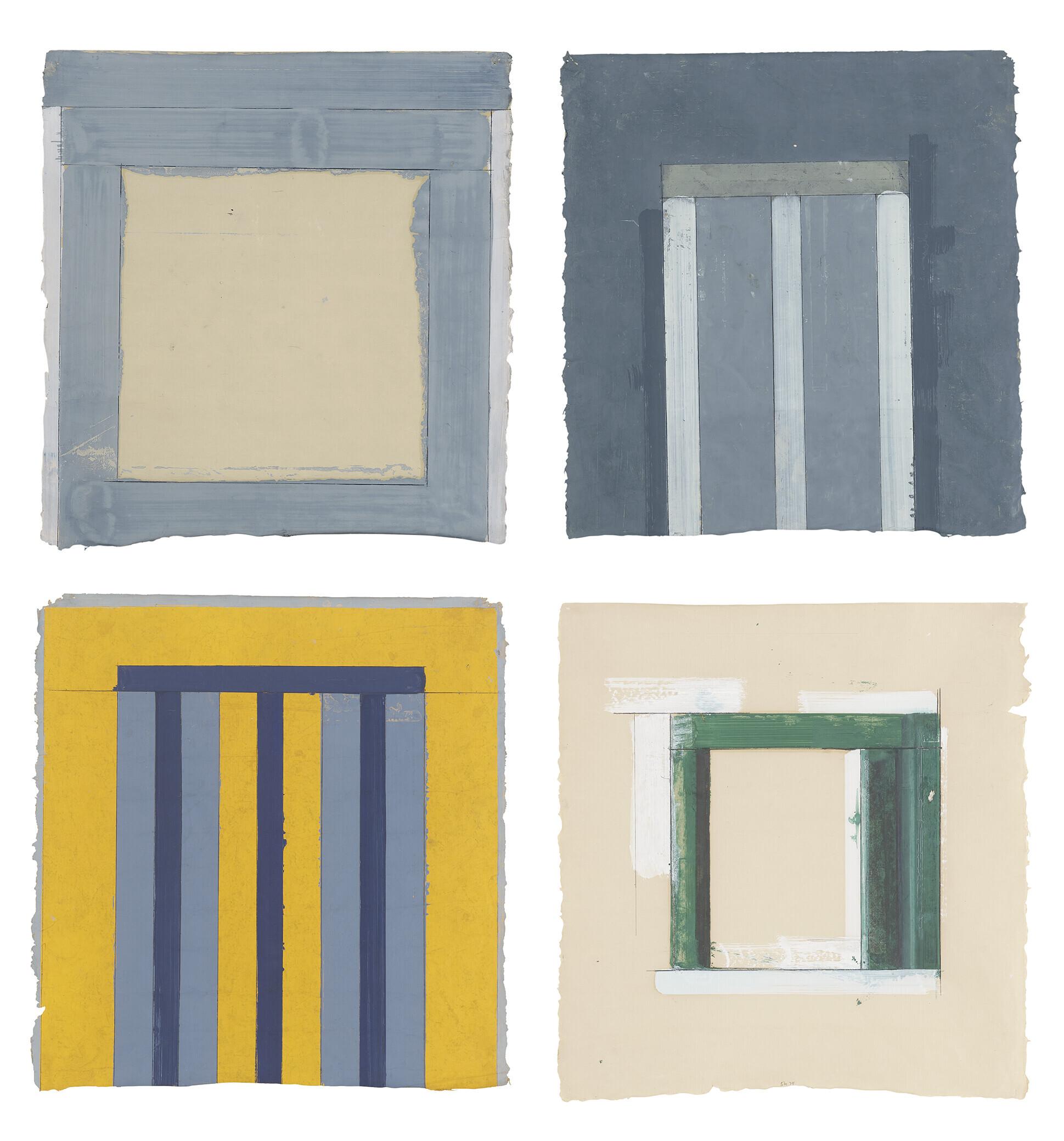 Brice Marden - Hydra Group IV; Hydra Group V; Hydra Group VI; Hydra Group IX [Four Works]