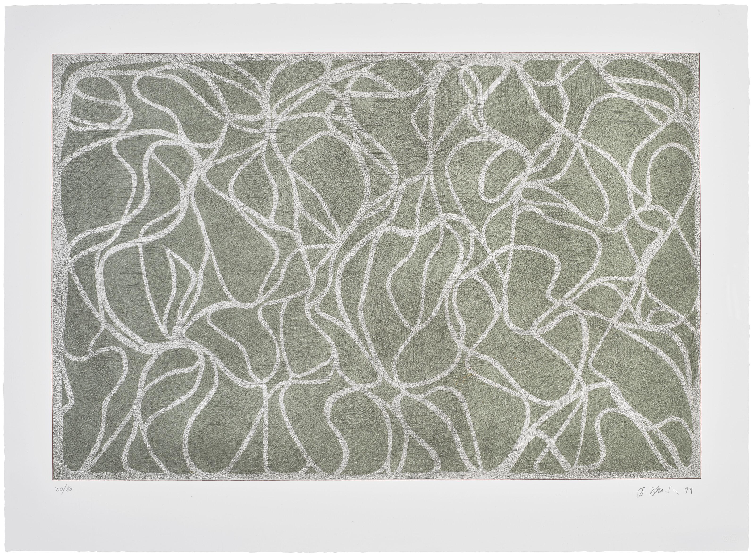 Brice Marden - L.A. Muses, from The MOCA Portfolio
