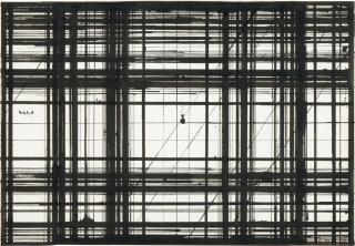 Brice Marden - Phil Glass Drawing