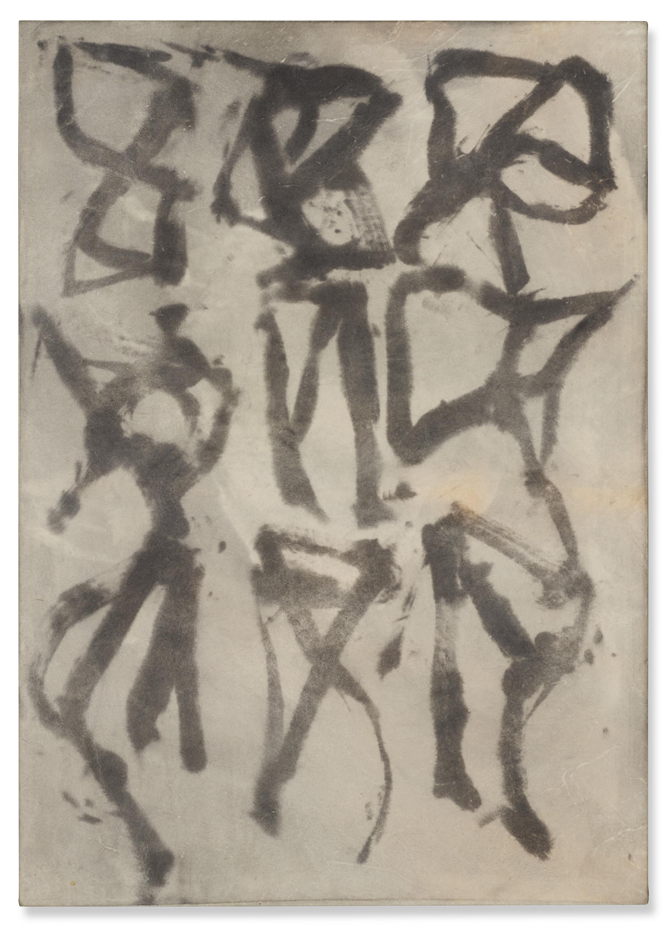 Brice Marden - Small Parchment Study #1