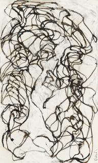 Brice Marden - Stele Drawing 9