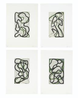 Brice Marden - Suzhou I-IV