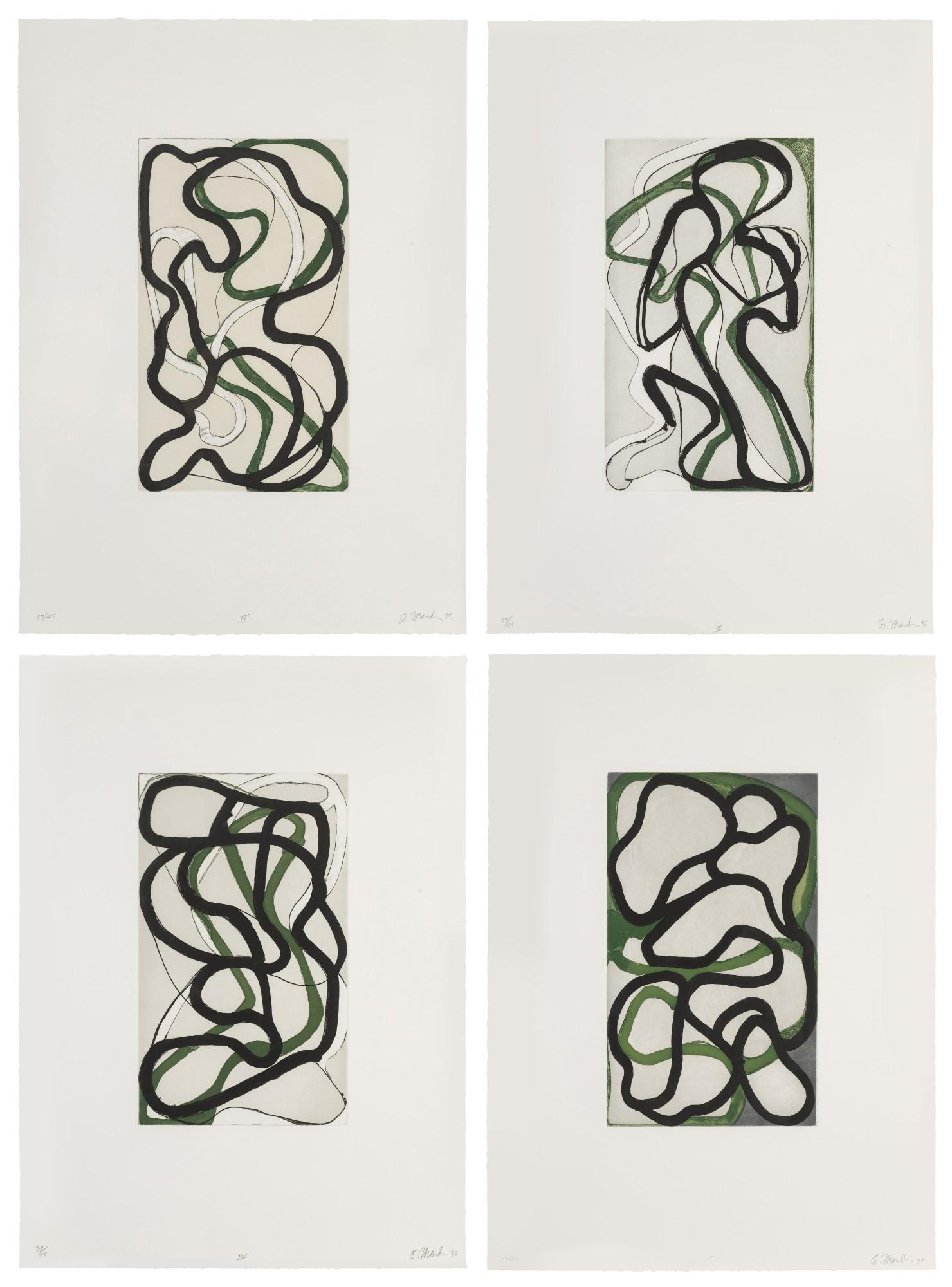 Brice Marden - Suzhou I-IV
