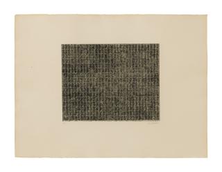 Brice Marden - Ten Days: One Plate (Lewison 20.D)