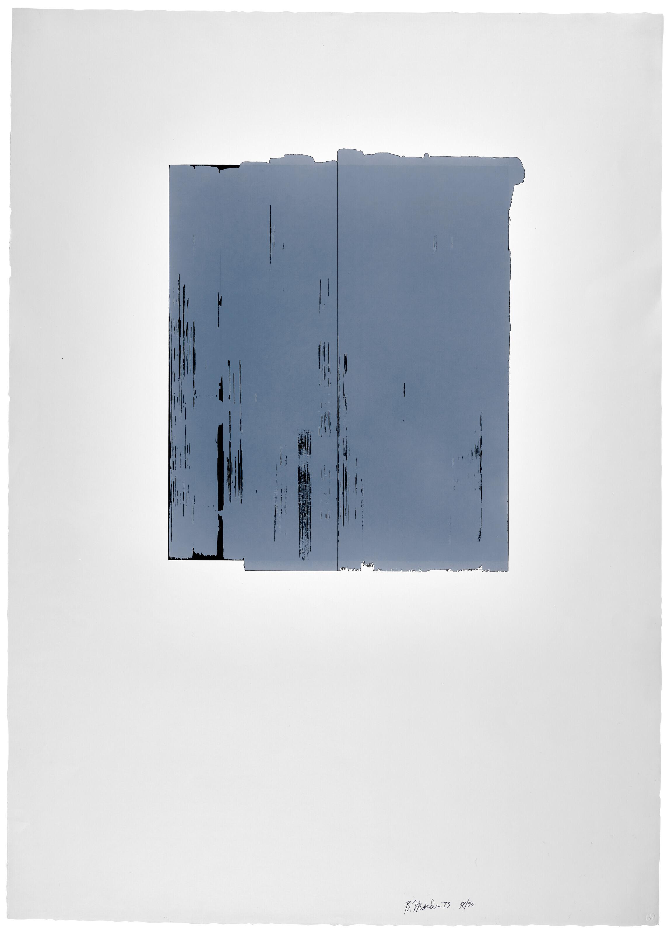 Brice Marden - Two prints by the artist