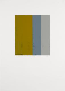 Brice Marden - Untitled (Brown/Blue)