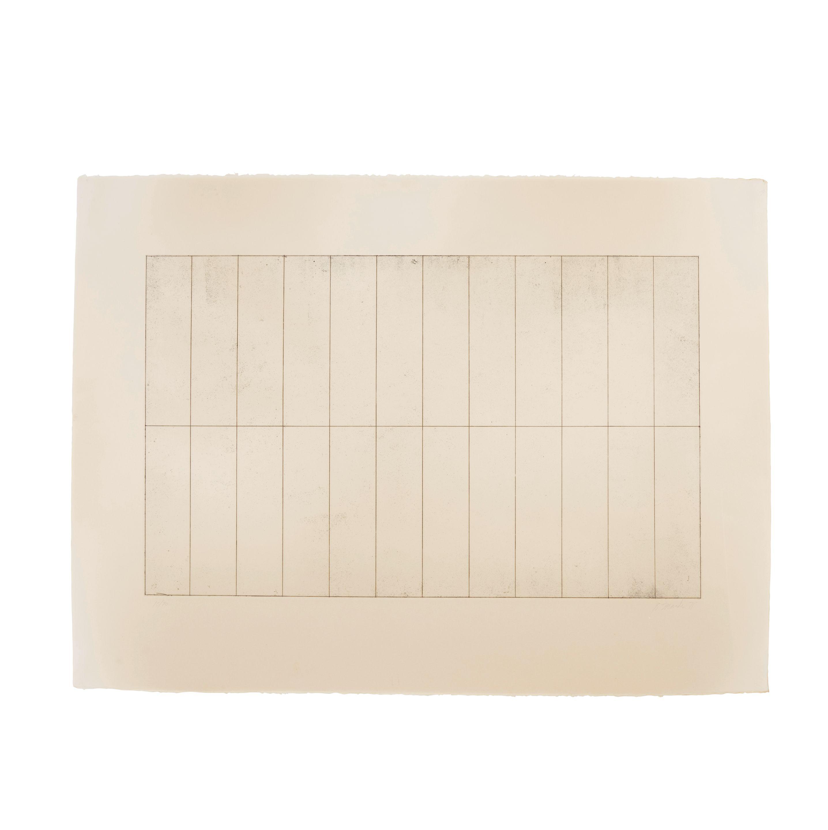 Brice Marden - Untitled, from Ten Days