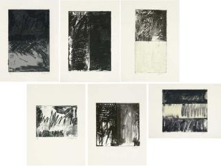 Brice Marden - Untitled Press Series #1-6 (L. 21)