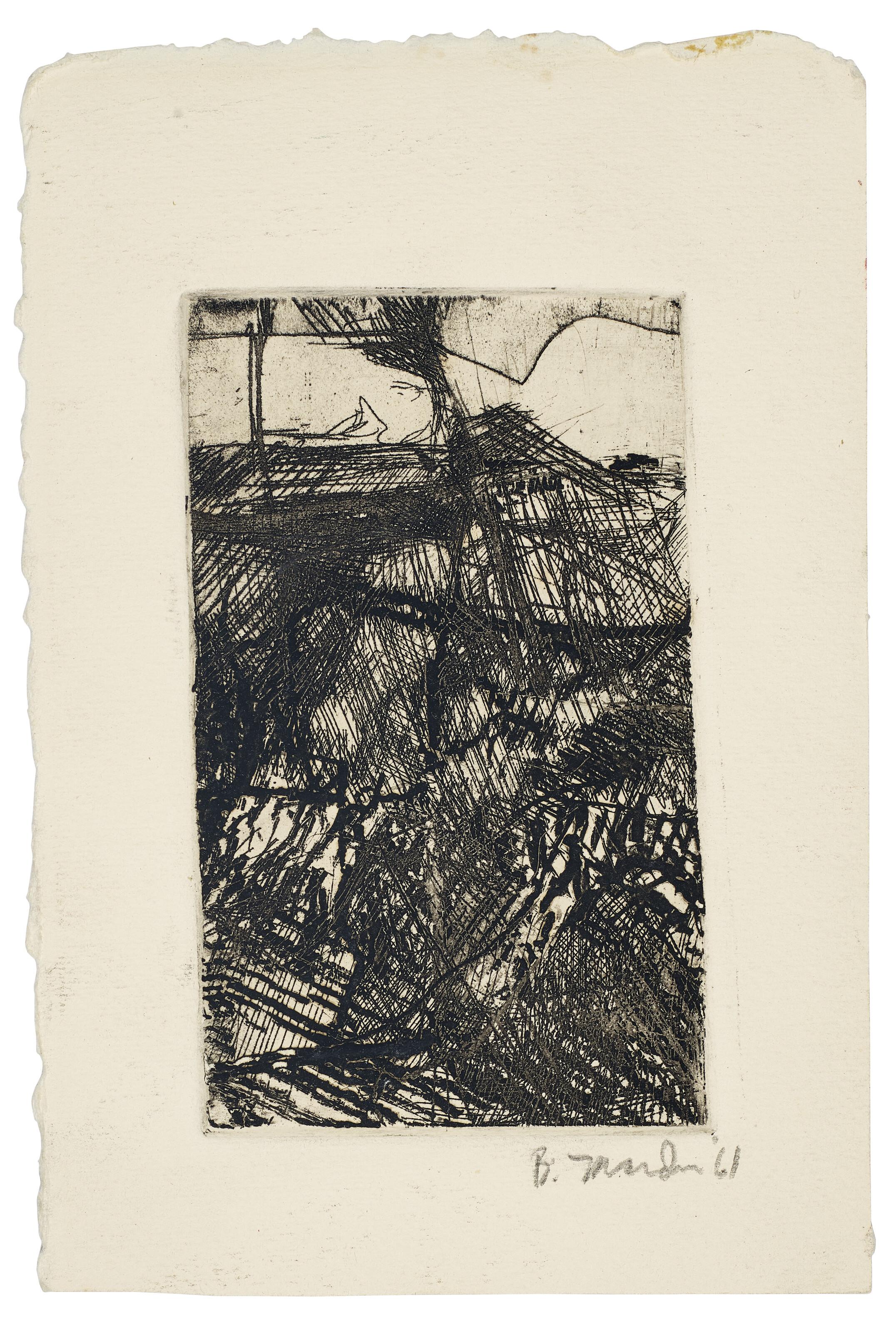 Brice Marden - Untitled