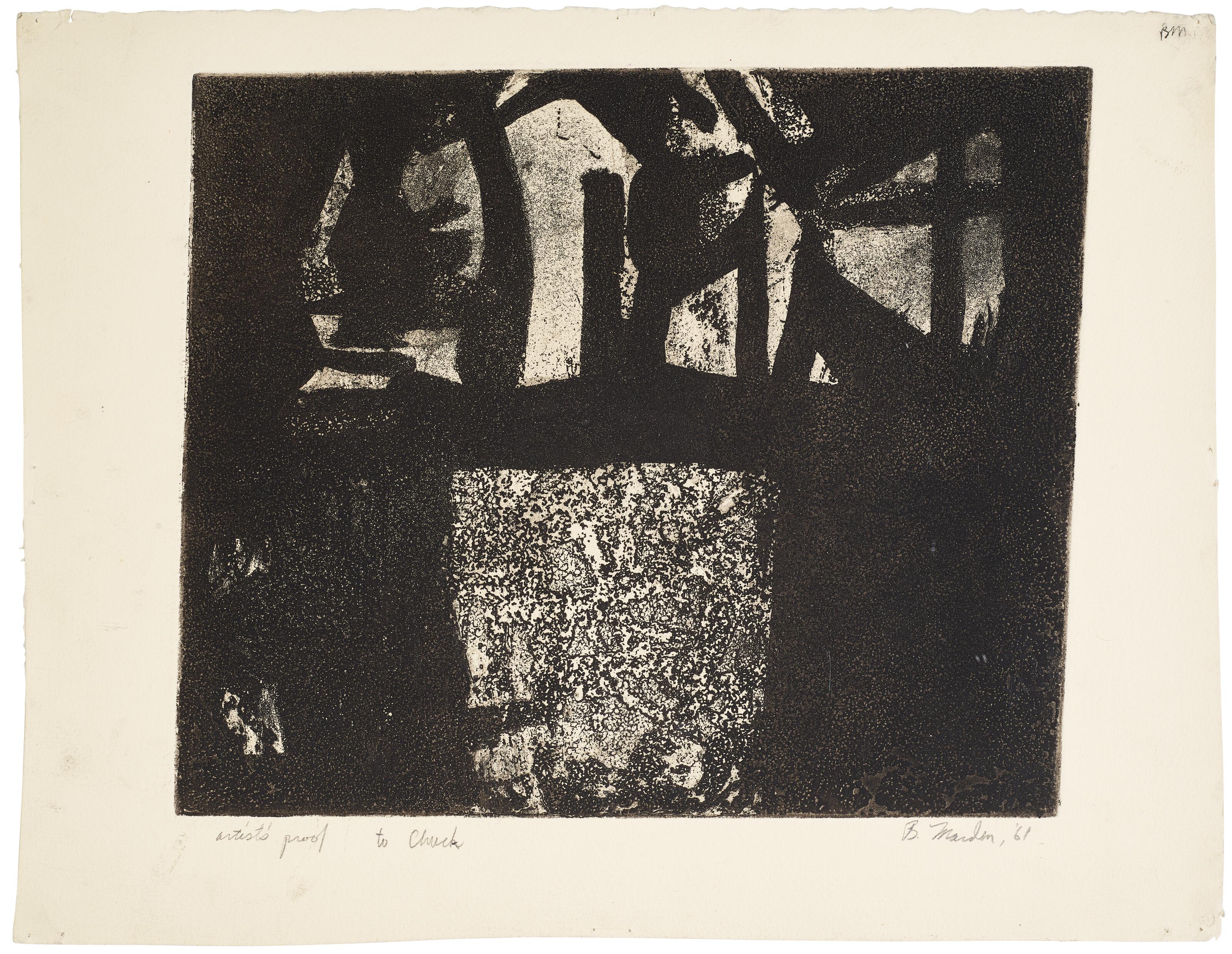 Brice Marden - Untitled