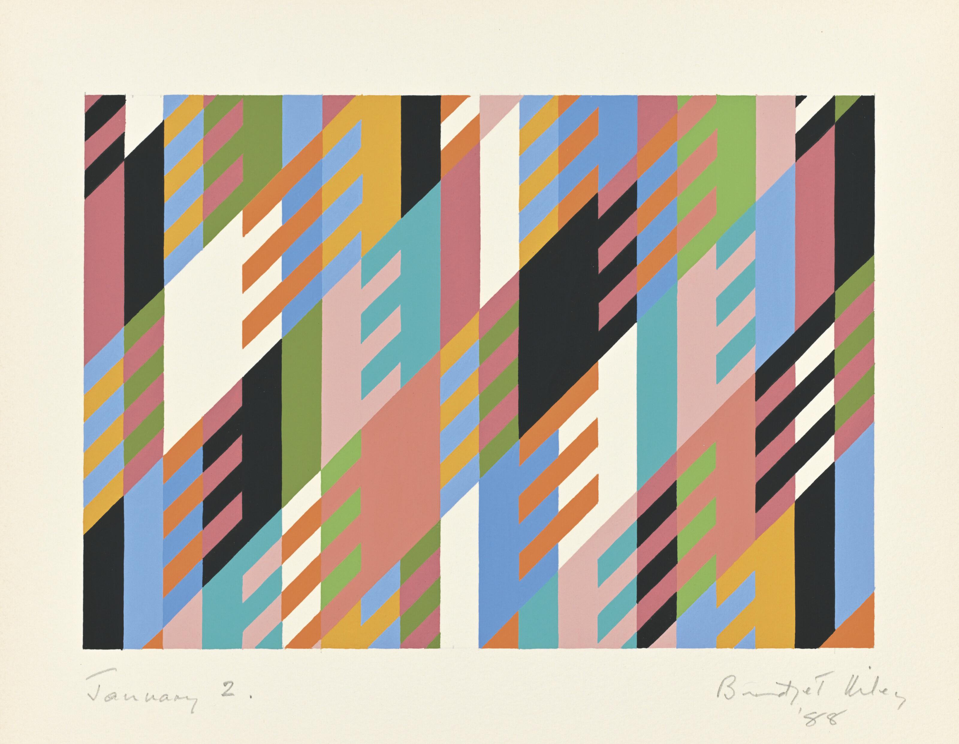 Bridget Riley, C.H. - January 2