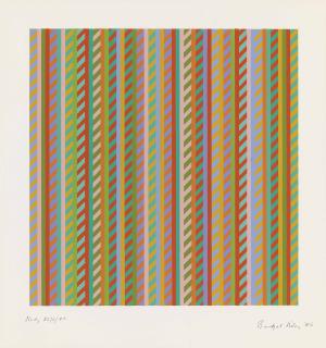 Bridget Riley, C.H. - Study 26/11/85