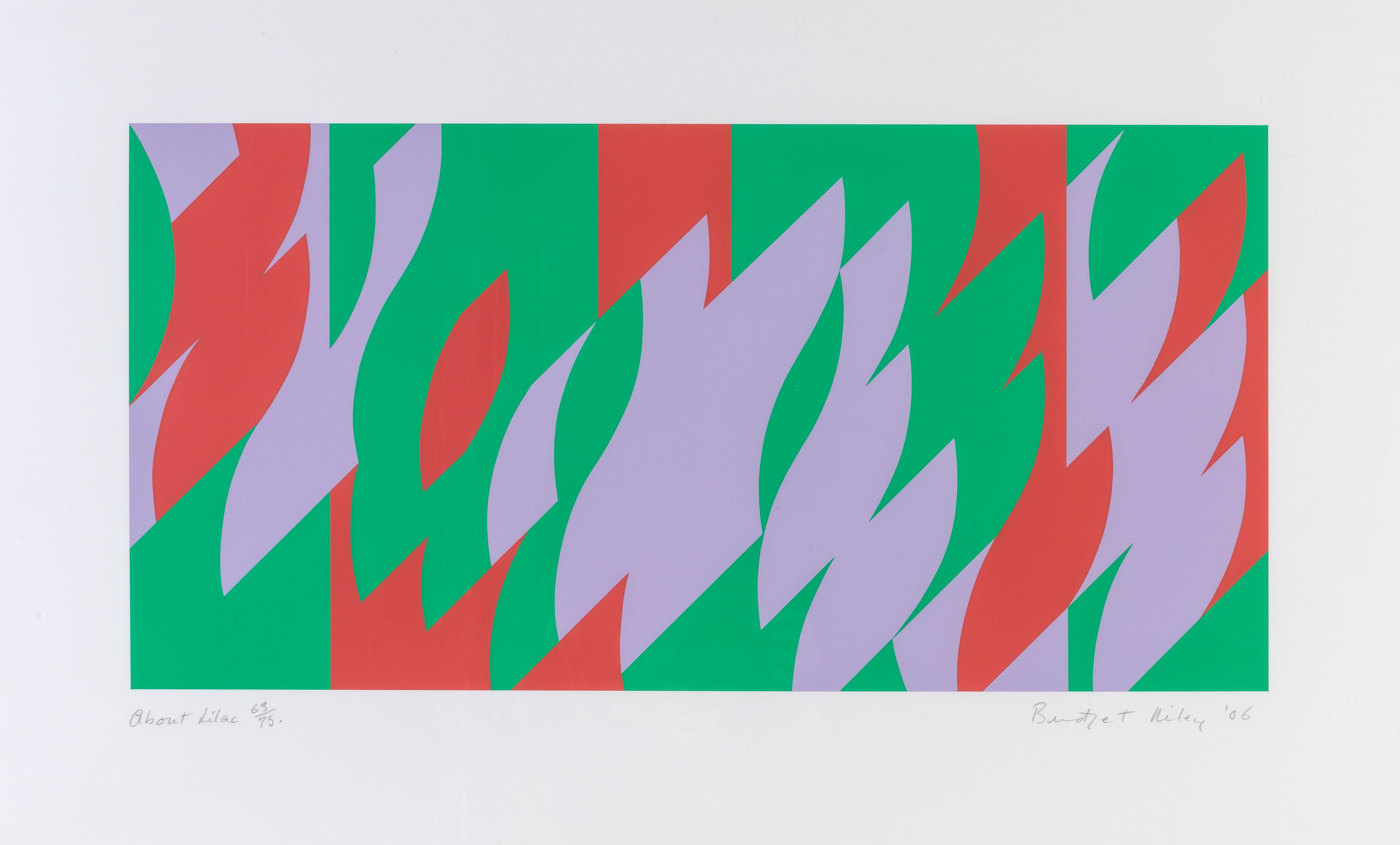 Bridget Riley - About Lilac