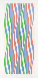 Bridget Riley - Blue Dominance