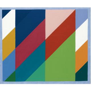 Bridget Riley - Colour Study For Two Reds