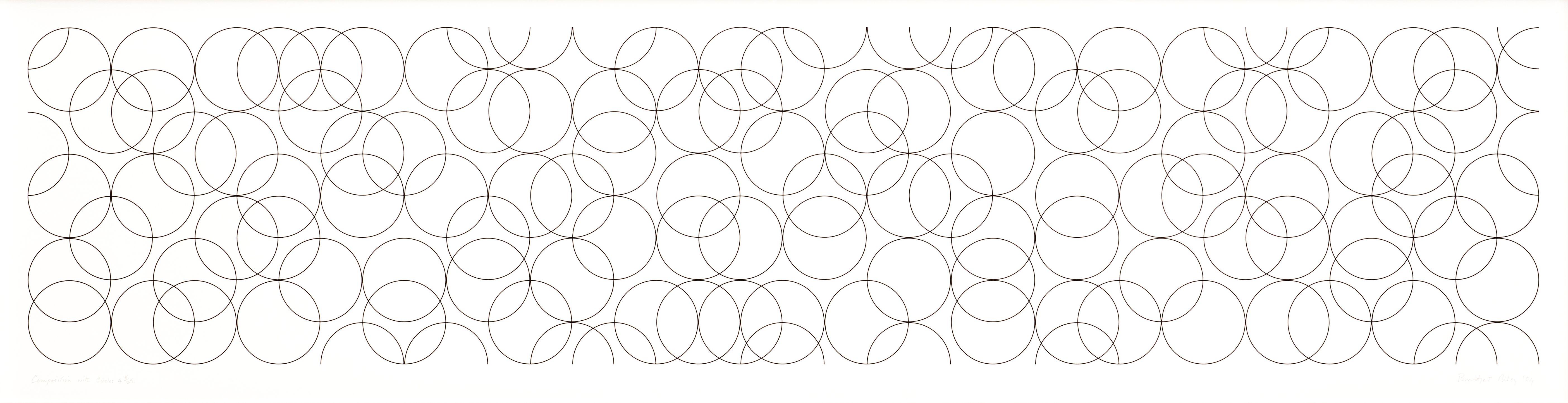 Bridget Riley - Composition with Circles 4