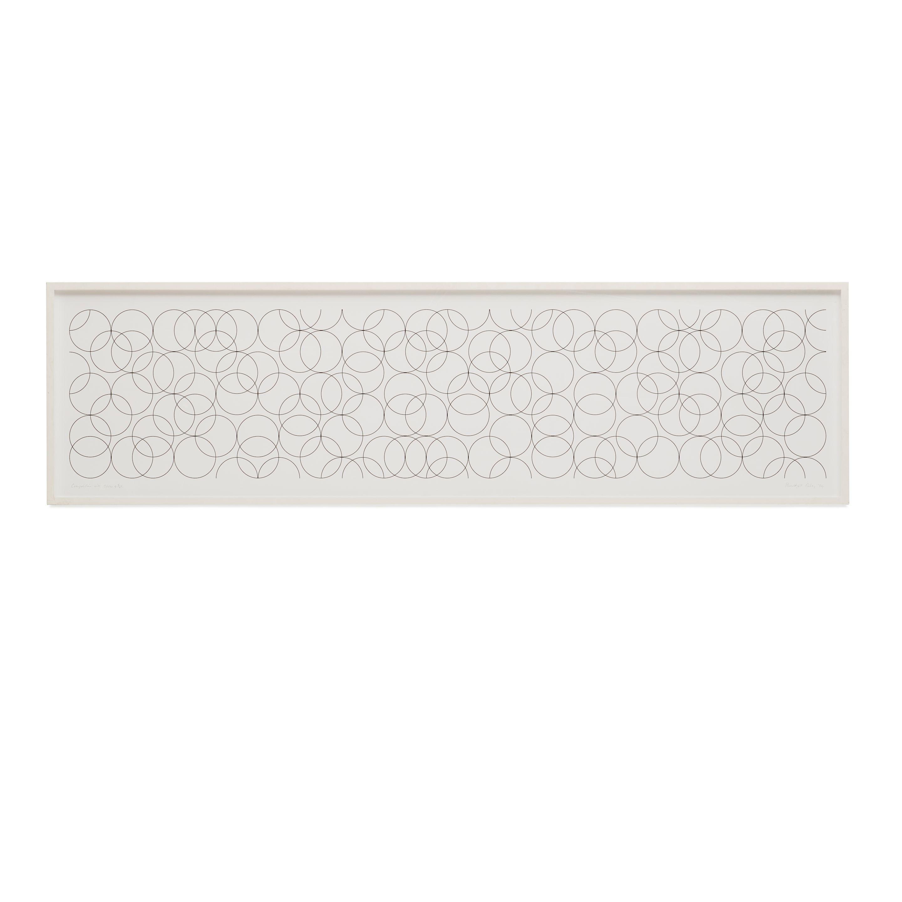 Bridget Riley - Composition with Circles 4