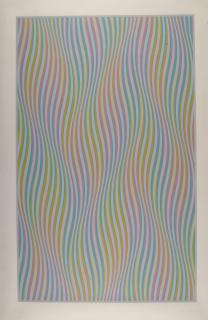 Bridget Riley - „Elapse“.