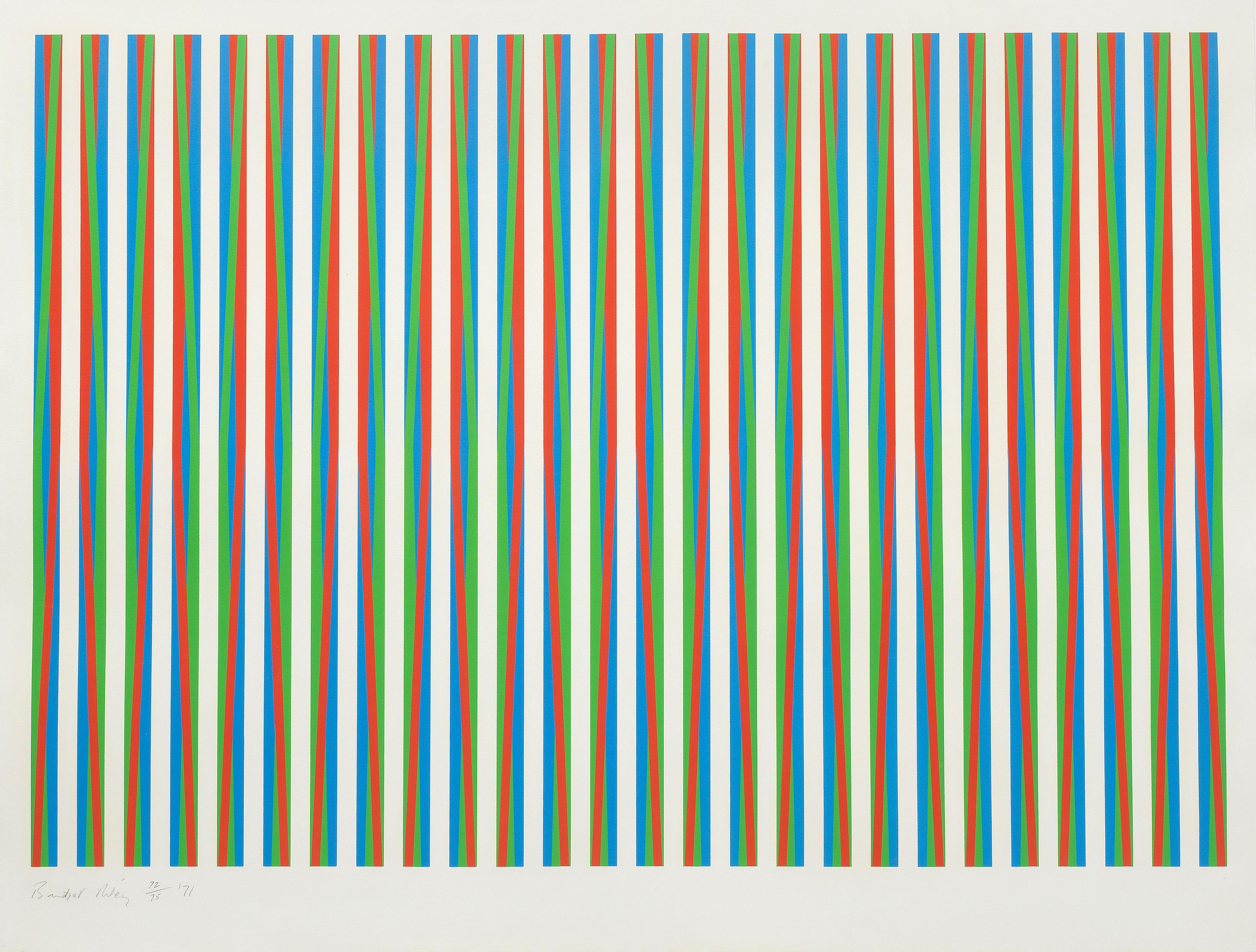 Bridget Riley - Firebird, 1971
