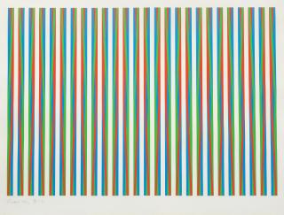 Bridget Riley - Firebird, 1971