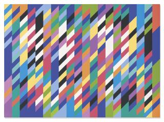 Bridget Riley - Gaillard