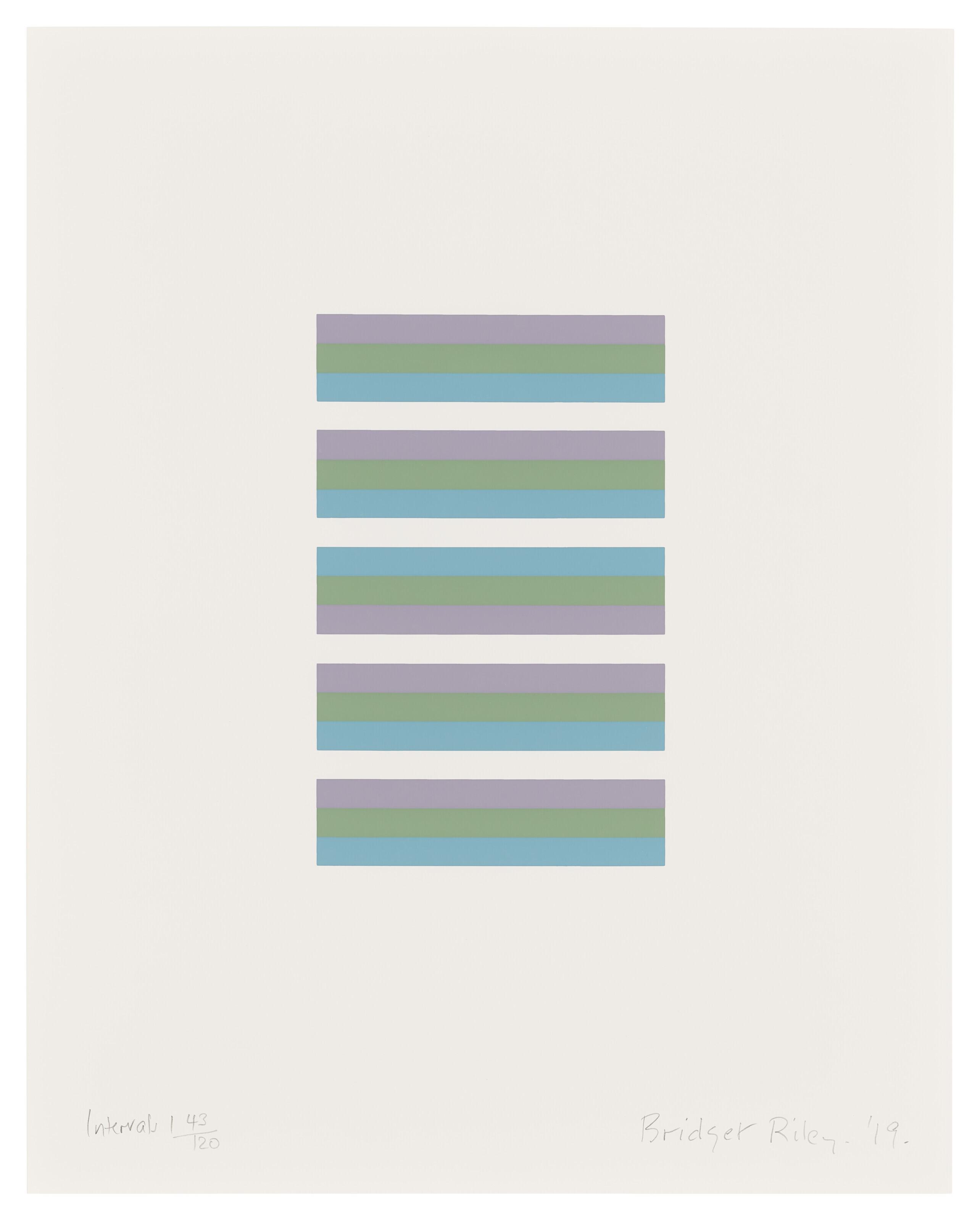 Bridget Riley - Intervals 1