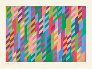 Bridget Riley - May 28 (Revised Version Of May 27) Bassacs ‘94