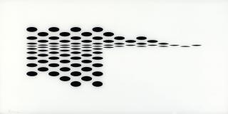 Bridget Riley - Ohne Titel (Fragment 7)