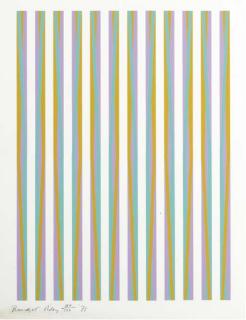 Bridget Riley - Print for Chicago 8, from Conspiracy: The Artist as Witness