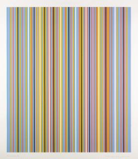 Bridget Riley - Ra (Inverted) (Schubert 69)
