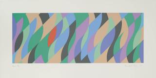 Bridget Riley - Red (Schubert 59)