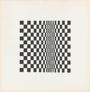 Bridget Riley - Untitled [Based on Movement in Squares] (Schubert 1)