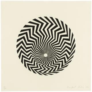 Bridget Riley - Untitled (Based On Primitive Blaze)