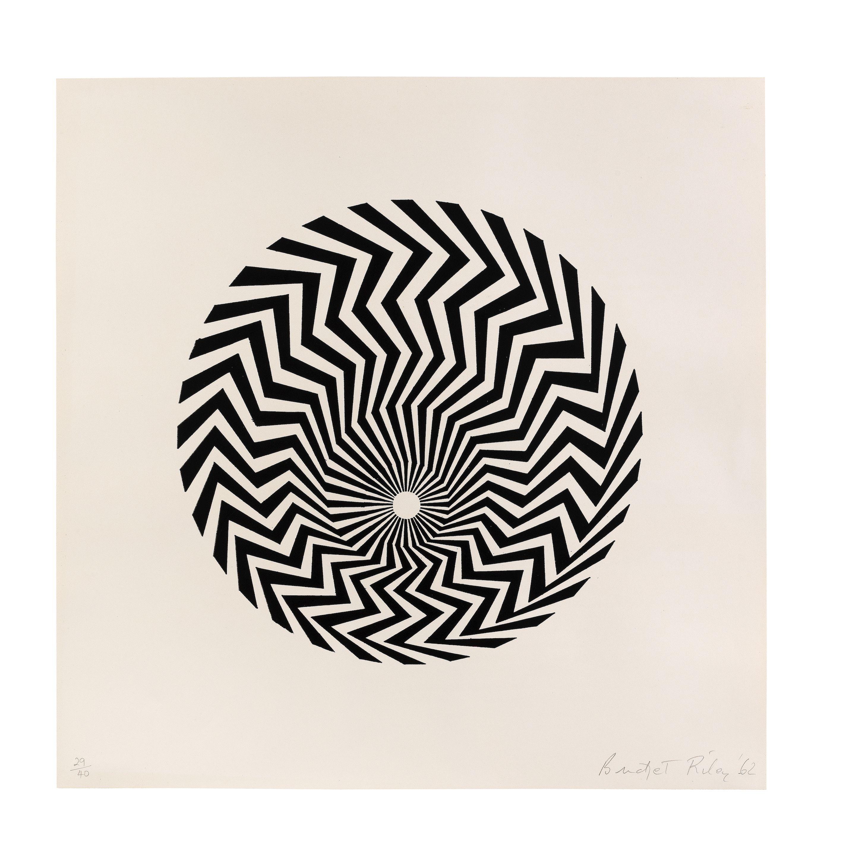 Bridget Riley - Untitled (based on Primitive Blaze)