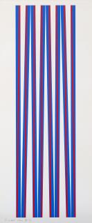 Bridget Riley - Untitled (Elongated Triangles 1)
