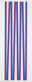 Bridget Riley - Untitled (Elongated Triangles 1)