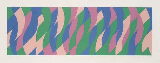 Bridget Riley - Untitled (Evoe)