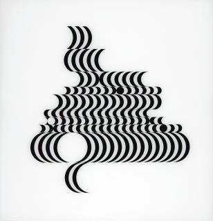 Bridget Riley - Untitled (Fragment 2) (Schubert 5B)