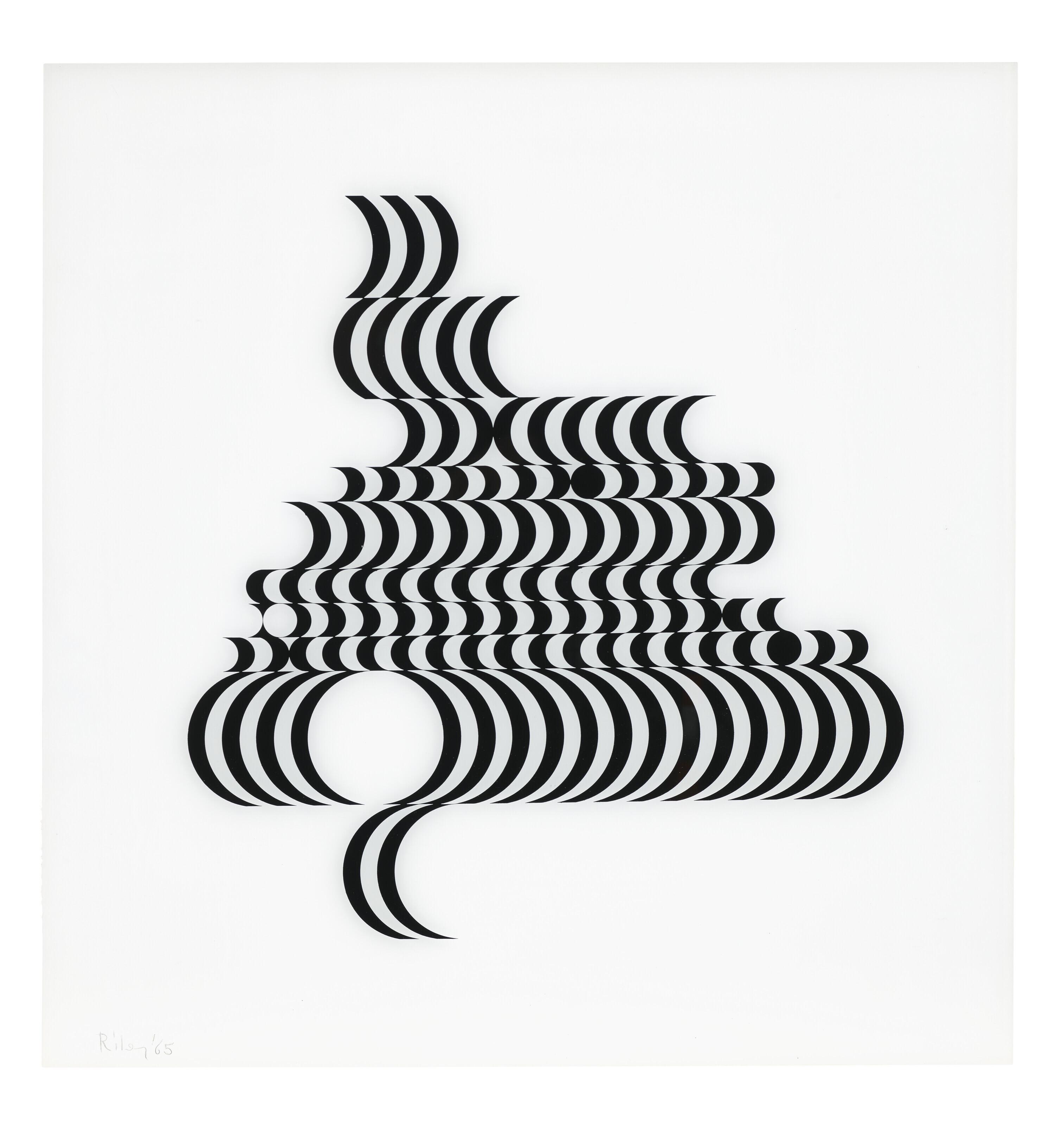 Bridget Riley - Untitled (Fragment 2)